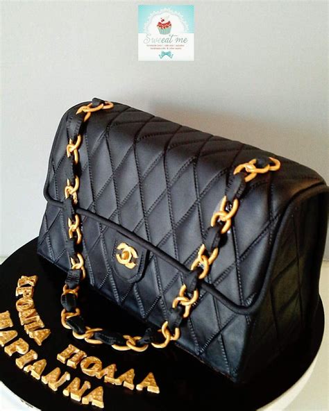 Chanel purse cake template